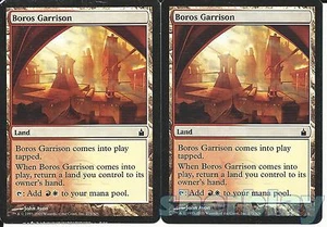 Magic the Gathering TCG RAVNICA 2X Boros Garrison Land 275 - Imagen 1 de 1