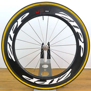 Zipp 808 Firecrest 700c Carbon Tubular Wheel W/ Vittoria Tire Installed - Picture 1 of 8