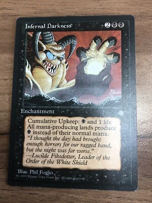 Infernal Darkness X1 Ice Age NM Cond See Pics Front/back - Image 1 of 2