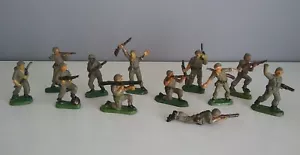 Marines of Infantry - Toy soldiers 3 cms made in Spain by Jecsan 1950's years - Imagen 1 de 6