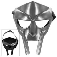 Steel Roman Gladiator Helmet Face Mask Hand Forged MF Doom Medieval Party Prop