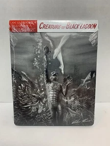 Creature From The Black Lagoon Steelbook (4K Ultra HD, Blu Ray & Digital) SEALED - Picture 1 of 3