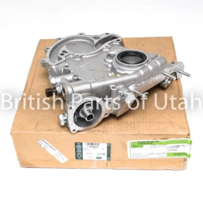 Land Rover Discovery 2 II Oil Pump Front Cover Timing Chain Genuine OEM 03~2004 - Image 1 of 2