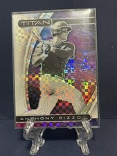 Anthony Rizzo 2021 Panini Chronicles Titan Building Blocks Prizm #1 Yankees