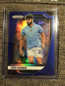 2024-25 Panini Prizim Premier League Blue Prizm Josko Gvardiol #/299 - Picture 1 of 2