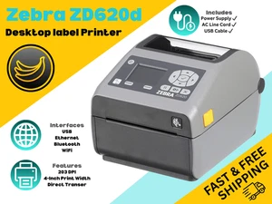 Zebra ZD620d High-Speed Desktop Label Printer Kit | Free Shipping!⭐️🔥 - Picture 1 of 6