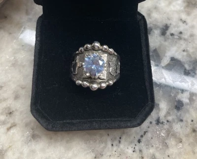 HYO SILVER HEART OF TEXAS RING (Custom Design) - Size 6.5 - Image 1 of 4