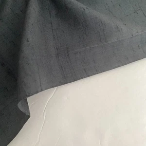 Gray Elephant Musubi #B 14x66 LONG Vintage Tsumugi Silk Kimono Fabric SCH4 - Picture 1 of 7