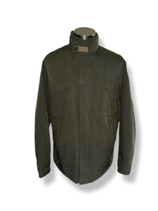 Abrigo WALLACE & BARNES Tareas Forrado de Lana Cremallera Completa Chaqueta | Capucha Talla L, Verde - Imagen 1 de 14