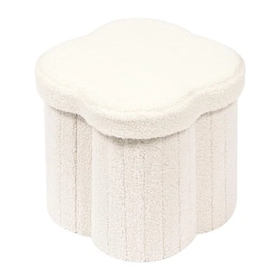 Sitzbank mit Stauraum,Klappbare Sitztruhe,Aufbewahrungsbox,Fußbank,Blüten, Fü... - Bild 1 von 4