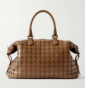 Serapian Anì Mosaico hellbraune Ledertasche - Bild 1 von 11