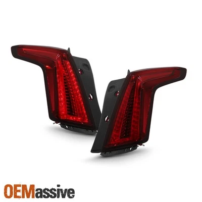 Fits 2020-2022 Cadillac XT5 Factory Style Full LED Tail Lights Pair Housing - Image 1 of 4