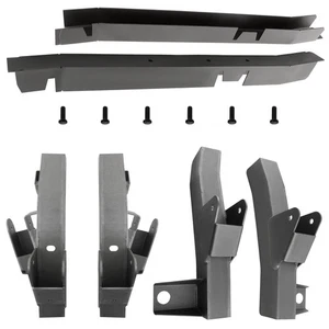 Frame Rust Repair Kit for Jeep Wrangler TJ 1997 1998-2002 Black Powder Coated - Picture 1 of 16