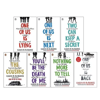 Karen McManus One of Us Lying 1-7 Book Collection Set - NEW (Free P+P) - Image 1 of 4