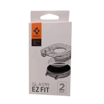Spigen [GlasTR EZ FIT] Screen Protector for Galaxy Watch 8 (40mm) 2 Pack - Image 1 of 4