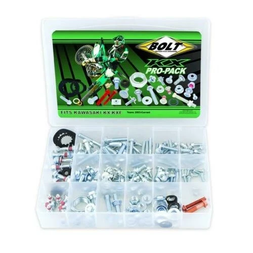 KIT DE HERRAJES DE MOTOCICLETA BOLT PRO-PACK PARA KAWASAKI KX450F 2004-2018 Foto 1 de 1