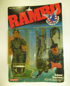 Figura de acción Coronel Trautman 1986 MOC Rambo nueva Coleco Col Force of Freedom - Imagen 1 de 12