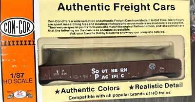 Con-Cor HO Kit #0001-009018 54’ Mill Gondola Southern Pacific NIB! - Image 1 of 4