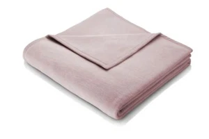 Biederlack Kuscheldecke Heimdecke Wohndecke 150x200 cm Lotus rosa uni 728920 - Bild 1 von 1