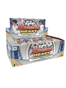 2024 BOWMAN DRAFT CHROME BASEBALL HOBBY BOX BRAND NEW FACTORY SEALED - 3 AUTOS - Picture 1 of 3