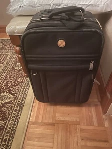 Olympia Black Carry-luggage on With Wheels Mint Shape Can Sell Separately - Picture 1 of 2