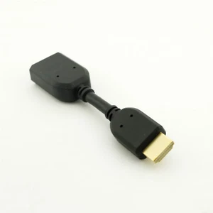 1x HDMI Male To Standard HDMI Female Adapter Cable Converter For HDTV 1080P 10cm - Picture 1 of 5