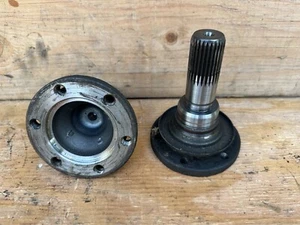 Differential Axle Output Shaft Drive Flange Pair BMW E30 325e 325i OEM - Picture 1 of 3