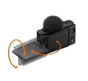 Sony ZV-1F Vlog Camera for Content Creators & Vloggers Black ZV-1F/B - Picture 1 of 1