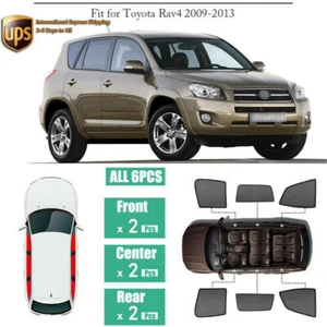 Parasol de ventana protector de rayos UV bloque de malla visera de privacidad para Toyota RAV4 09-13 - Imagen 1 de 10