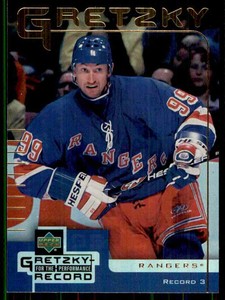 1999-00 Upper Deck McDonald's Performance For The Record Wayne Gretzky #3