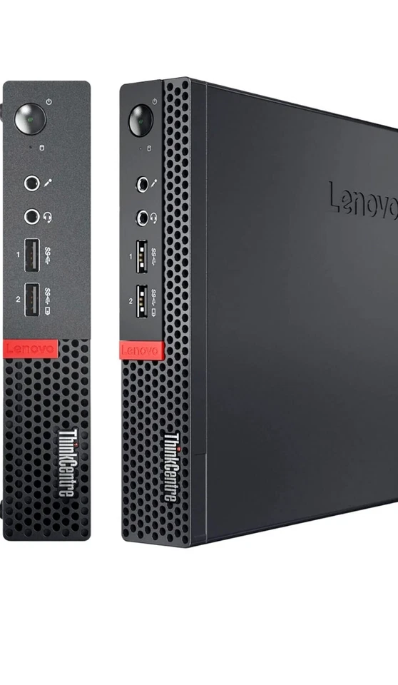 2: Lenovo ThinkCentre M710Q Tiny Pentium G4560 2.9 GHz 12GB 500GB Win 10 Desktop - Image 1 of 4