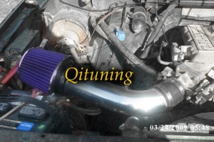 Black Blue Air Intake System Kit + Filter For 1986-1992 Ford Ranger 2.9L V6 OHV - Picture 1 of 1