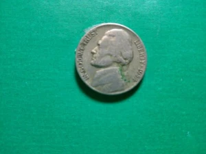 1954 D Jefferson 5 Cents Nickel Münze - Bild 1 von 2