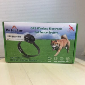 Petector GPS Wireless Electronic Pet Fence System  NEW Open Box - Picture 1 of 6