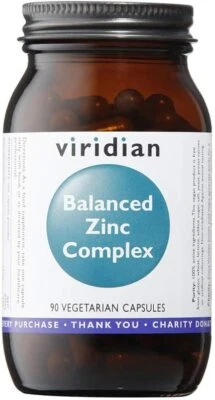 Viridian Balanced Zinc (15mg) Complex (90 Vegetarian Capsules)