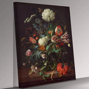 Quadro Jan Davidsz de Heem vaso di fiori tela arte da parete stampa - Foto 1 di 6