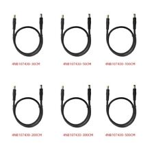 Power Extension Cable 5.5x2.5mm To 5.5x2.1mm Male to Male Connectors Cord