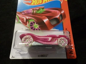 HW HOT WHEELS 2015 HW RACE #168/250 16 ÁNGELES HOTWHEELS ROSA MUY BUENO - Imagen 1 de 1
