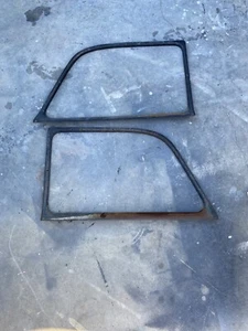 1957 58 59 Plymouth Dodge 4 Door Rear Window Frame Suburban Chrysler Pair MOPAR - Picture 1 of 5