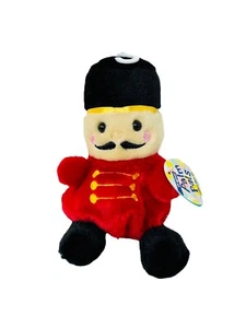 Original Palm Pals - Marius Nutcracker Red Festive Stuffed Plush Toy 5-Inch NEW! - Picture 1 of 3