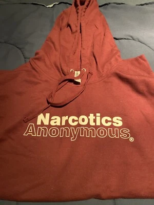 Moletom Narcóticos Anônimos Marrom - X-Grande - Imagem 1 de 3