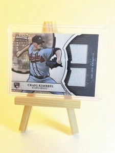 2011 Bowman Sterling Craig Kimbrel X-Factor Dual Relics /199 RC Rookie - Braves - Picture 1 of 2