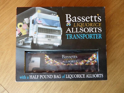 Matchbox Truck CY24 Daf Box Bassetts Liquorice Allsorts Lorry original Pack NEW - Image 1 of 4