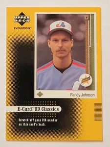 2001 Upper Deck Evolution E-Card Classics Randy Johnson #EC3 HOF - Bild 1 von 2
