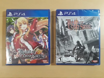 Legend of Heroes Trails of Cold Steel 1 and 2 Playstation 4 PS4 ESRB  ShipnBox! - Image 1 of 4