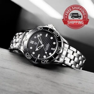 42mm Pagani Design 1685 Sea-Master NH35 Automatik Taucher 100M Wasserdichte Uhr - Bild 1 von 9