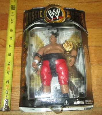 Figura de lucha clásica Jakks Yokozuna 2004 WWF WWE serie 4 Foto 1 de 4