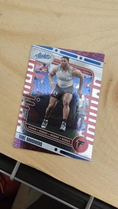 Atlanta Falcons Ruke Orhorhoro 2024 Panini Calcio Assoluto RC Parallelo #135 - Foto 1 di 2