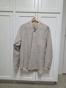 JOSEPH ABBOUD HERREN GR. M BEIGE HEMD MIT KNOPFLEISTE - Bild 1 von 3