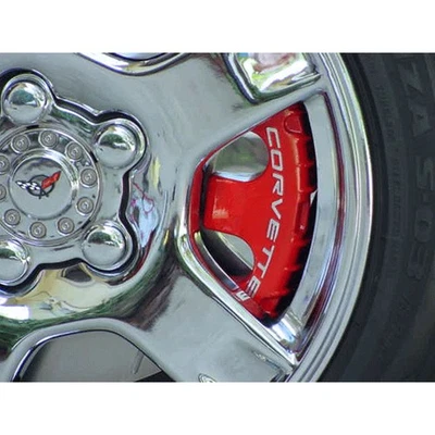 Cubiertas de pastillas de freno ACC para Chevy Corvette 97-04 sin Z06/ZR1/GS-ino inoxidable/pulido Foto 1 de 4